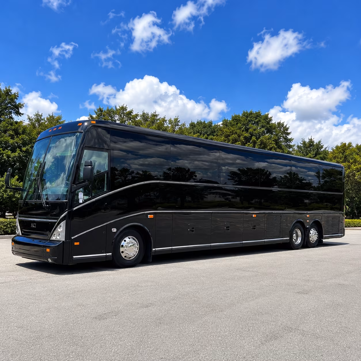 56 passenger charter bus