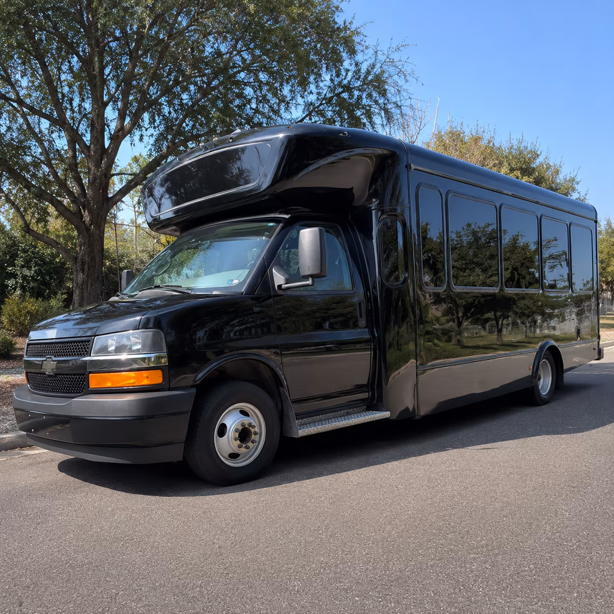 sparks birthday party bus rental