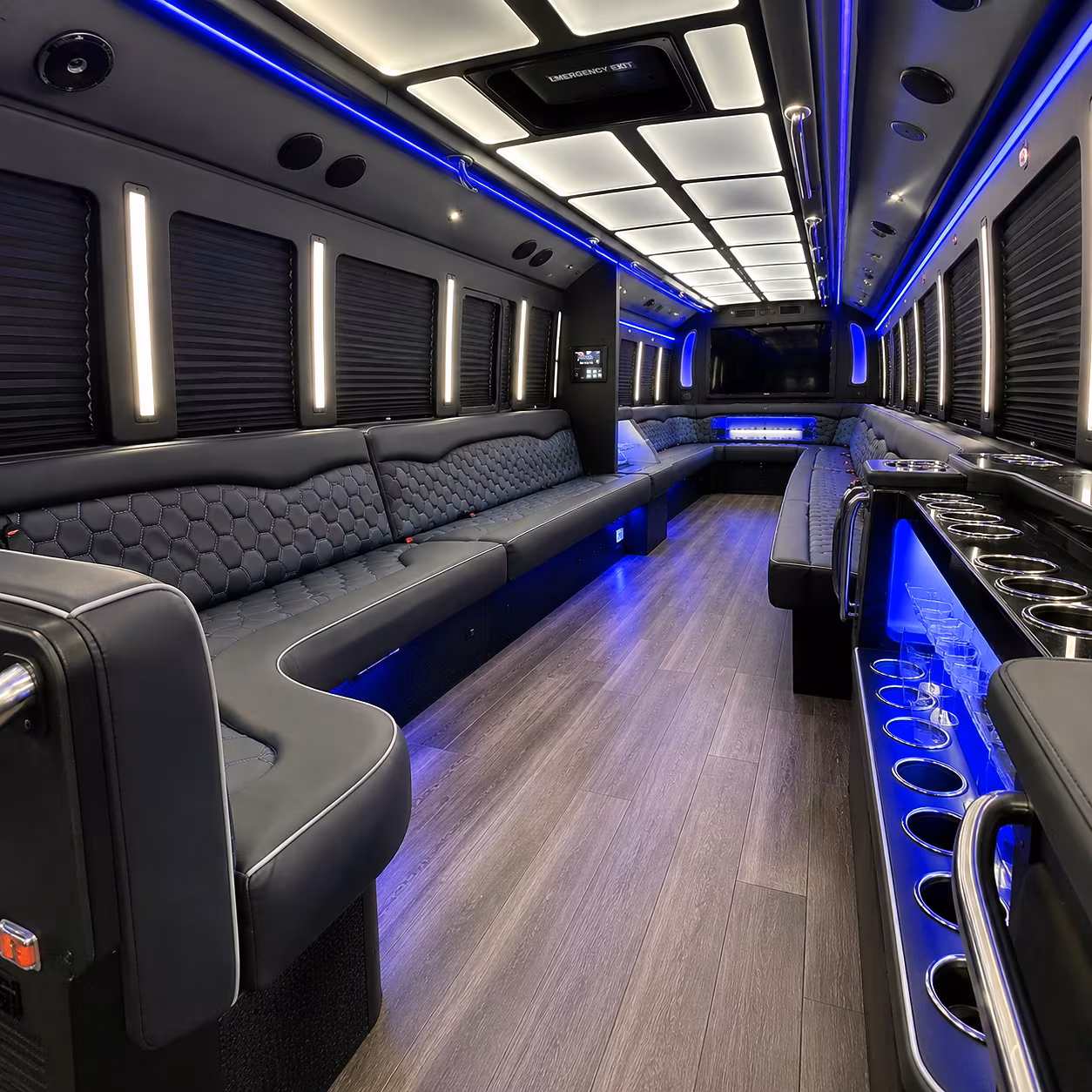 sparks concert party bus rental