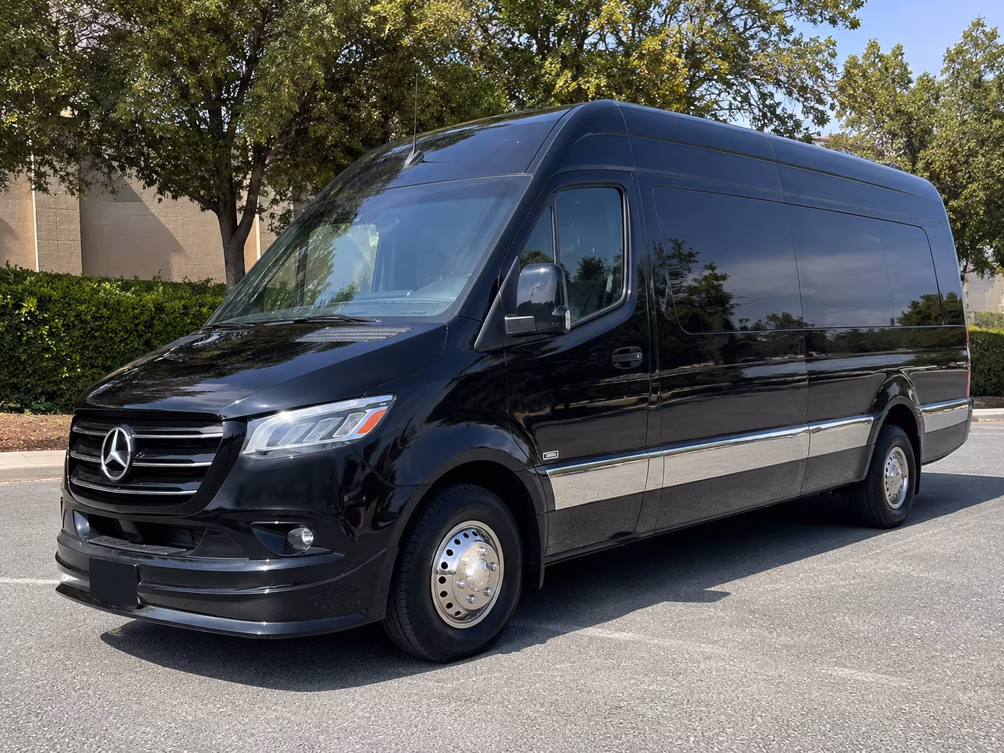 sprinter van with driver